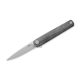 MKM Flame Light Drop Point Micarta Black