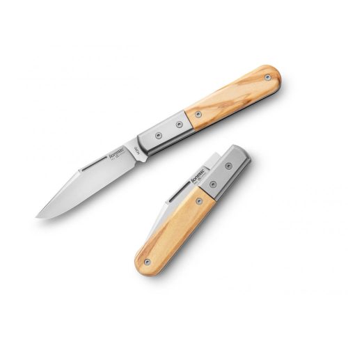 LionSteel Shuffler Barlow - Olive Wood