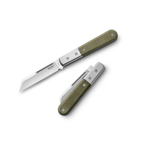 LionSteel Dom Barlow - Canvas Micarta Green