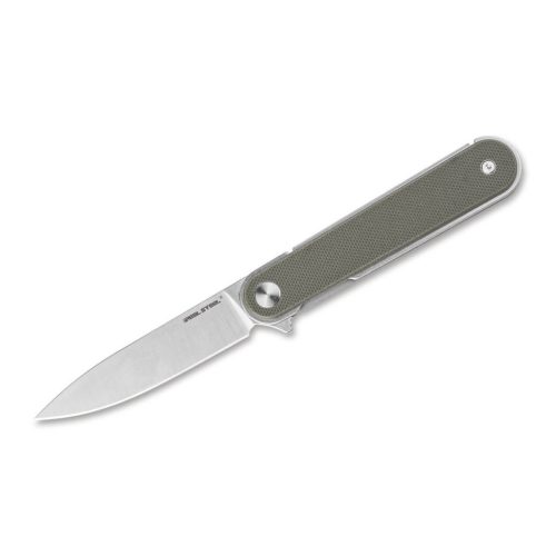 Real Steel Iris Flipper G10 OD Green