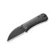 We Knife 19068J-1 Banter Wharncliffe Micarta All Black