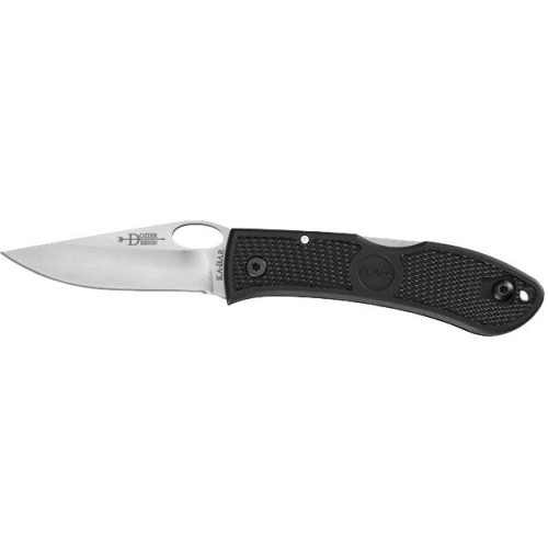 KA-BAR Dozier Folding Thumb Notch Black