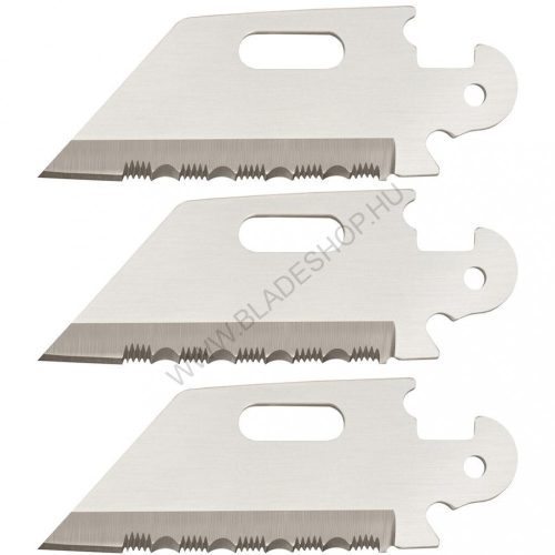 Cold Steel Click-N-Cut - Utility Serrated Replacement Blade - 3db