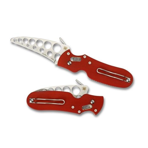 Spyderco P'Kal G-10 Red Trainer