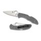 Spyderco Delica 4 Flat Ground Grey FRN