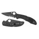 Spyderco Delica 4 Black Blade FRN