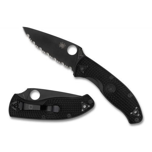 Spyderco Tenacious Lightweight Black SpyderEdge