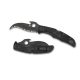 Spyderco Matriarch 2 Black Blade Emerson Opener