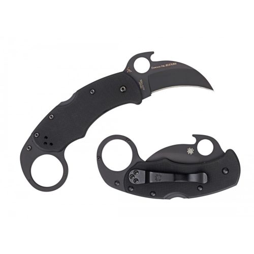 Spyderco Karahawk Emerson Opener All Black