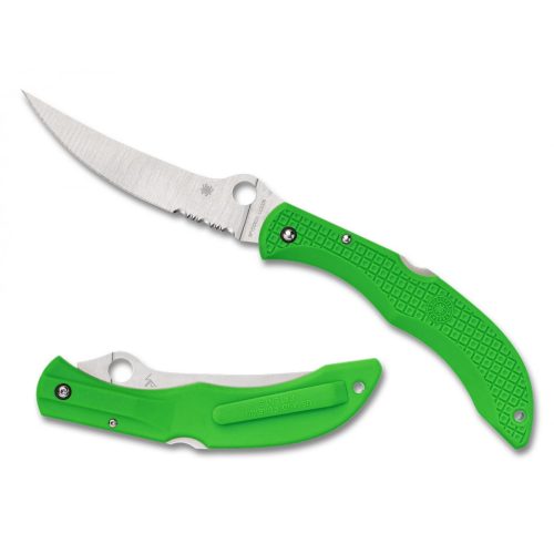 Spyderco Catcherman Salt Green LC200N - Sprint Run