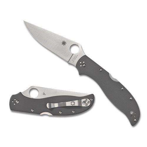 Spyderco Stretch 2 XL - Gray G10 CPM CruWear 