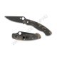 Spyderco Military Camo/Black Blade