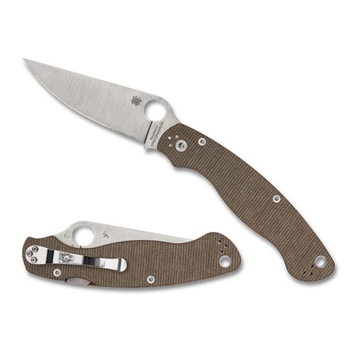 Spyderco Military 2 Micarta CPM Cru-Wear