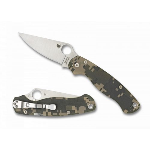 Spyderco Para Military 2 Camo G10