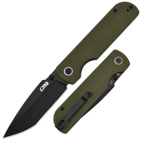 CJRB Nova - Black/Green G10