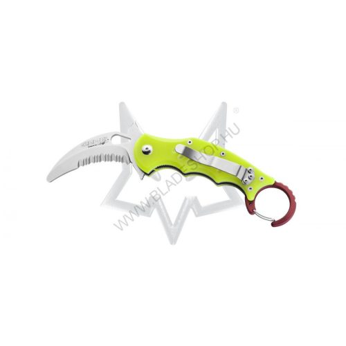 Fox Knives Small Folding Karambit Rescue Yellow