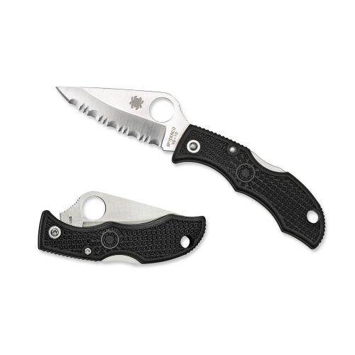 Spyderco Ladybug 3 Black FRN Serrated