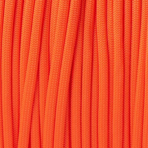 Neon Orange - 550 Paracord Type III.