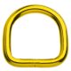 Paracord D-ring Yellow 20 x 4 mm