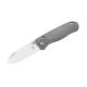 Kizer Drop Bear Micarta Grey