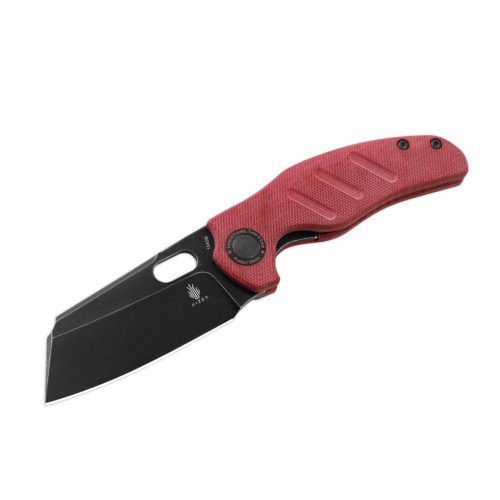 Kizer Sheepdog C01C Denim Micarta Red